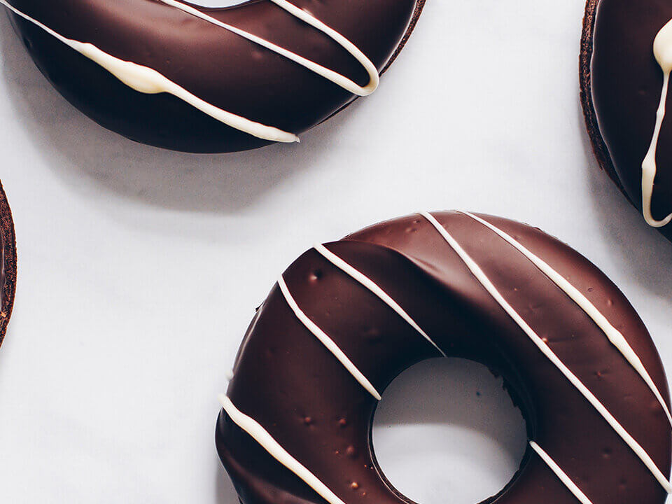 Schokoladen Donuts Tupperware