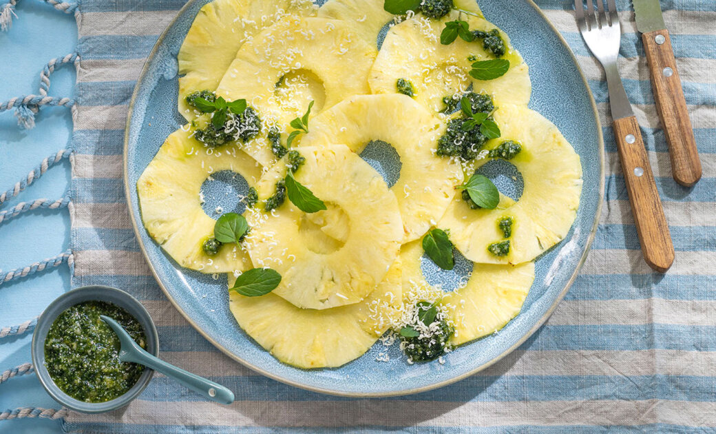 Carpaccio von der Ananas | Tupperware Rezepte