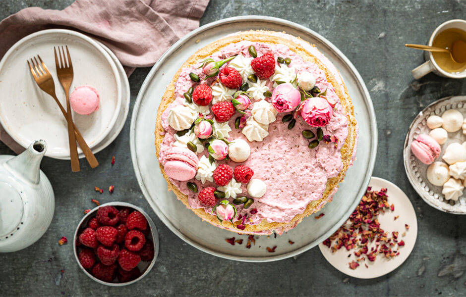 Himbeertorte mit Mascarpone und Quark| Tupperware Rezepte