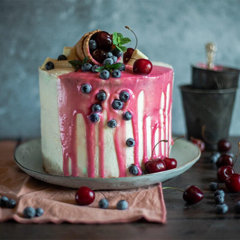 Beerentorte mit weißer Schokolade | Tupperware Genusswelt