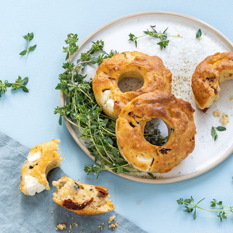 Griechische Donuts Aus Dem Backofen Tupperware Genusswelt