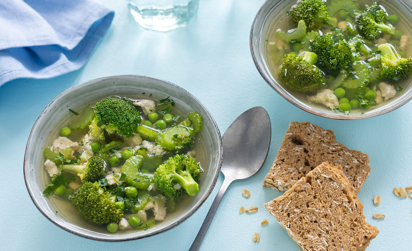 Hühnersuppe mit Brokkoli | Tupperware Genusswelt